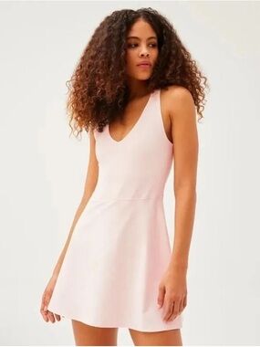 Outdoor Voices Light Pink Volley Dress